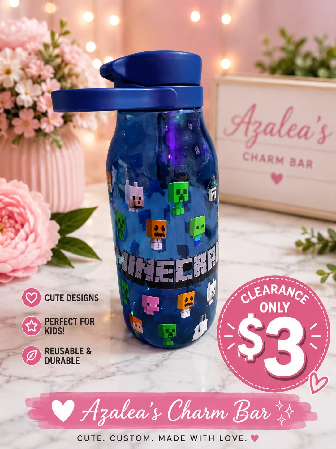 Minecraft Blue Bottle