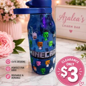 MineCraft Blue Bottle