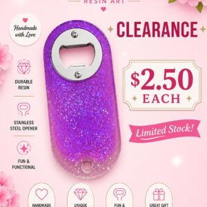 Purple Bottle Opener