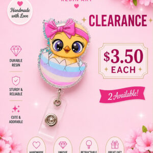 Pink Character Keychain